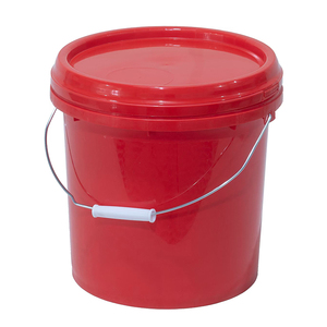Cubo Redondo de PP de Alta Calidad <span class=keywords><strong>Yusu</strong></span> de 5 Galones, 10L, 15L, 20L, Resistente, Ecológico, de Grado Alimenticio, Reciclable, con Tapa y Asa, para Pintura al Óleo - Product Image 2