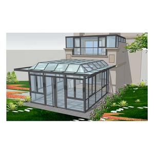 Venta caliente como/Nzs 2208 templado techo de aluminio SALA DE <span class=keywords><strong>SOL</strong></span>/terraza/casa de cristal - Product Image 1