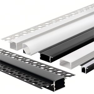 Giá cả cạnh tranh nhôm tủ bếp & vòi hoa sen khung cửa hồ sơ T5 bề mặt gắn mô hình vuông cửa kính phần cứng - Product Image 2