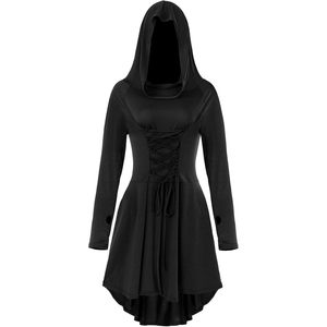 ชุดเอลฟ์ป่าสมัยยุคกลางพร้อมฮู้ด เข็มขัด และเครื่องประดับสำหรับผู้หญิง คอสเพลย์ชุดนางฟ้าเรเนซองส์ - Product Image 2