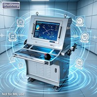 Console d'opérateur robuste pour camions et véhicules de construction, avec écran tactile étanche IP68, compatible CAN Bus SAE J1939