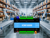 Module d'E/S à distance Sunfull IOM16800 Modbus RTU, 16 entrées numériques, 8 sorties numériques, RS485, sortie relais 220V 5A pour l'automatisation