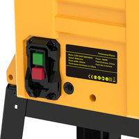 Raboteuse-Dégauchisseuse Électrique 2-en-1 Voran 1800W 9500 tr/min 8 pouces pour le travail du bois, 230V 50Hz, avec 2 lames