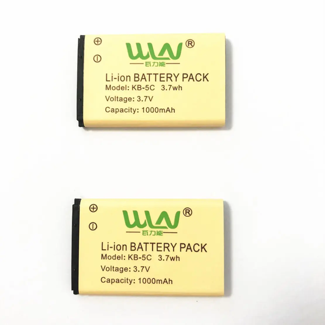 KB 5C WLN KD C1 KD C2 Mini Walkie Talkie UHF 3.7V 1500mAh Rechargeable Battery Pack