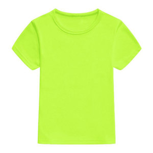 Camisetas de Manga Corta para Niños 2022, con Logotipo Personalizado, 100% Poliéster, Lisas, para Bebés, Niñas y Niños - Product Image 3