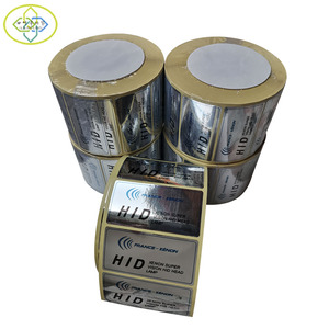 Nhãn PET Bạc Bóng Tùy Chỉnh Nhãn Dán Tự Dính Lá Nhôm In - Product Image 2