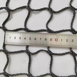 Filet <span class=keywords><strong>de</strong></span> protection gris 45*45mm pour football, 100% fibre vierge, personnalisé, filet professionnel pour volley-ball, filet <span class=keywords><strong>de</strong></span> clôture pour terrain <span class=keywords><strong>de</strong></span> football - Product Image 1