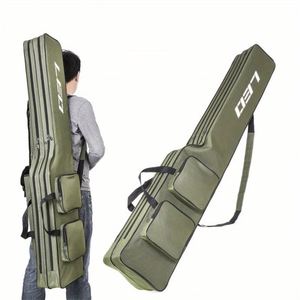 Bolsa de Pesca Impermeable y Portátil, Organizador de Cañas y Carretes, Mochila de Pesca Oxford para Agua Salada, Agua Dulce y Pesca en Hielo, Ideal para Regalo - Product Image 1