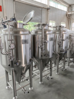 Fermenteur 500L de haute qualité 2026 avec trappe d'entrée supérieure en acier inoxydable 304, réservoir de fermentation de bière Unitank, système de brasserie professionnel