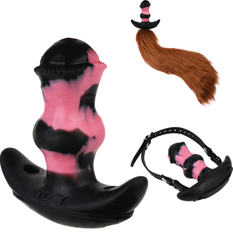 YOCY Horse Dildo Anal Plug - Fantasy Bondage Fetish Toy