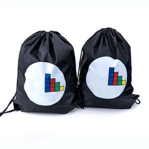 Desent imperméable à l'eau Offre Spéciale recyclé prix d'usine sac à dos de sport promotionnel personnalisé sac à cordes en polyester - Product Image 3