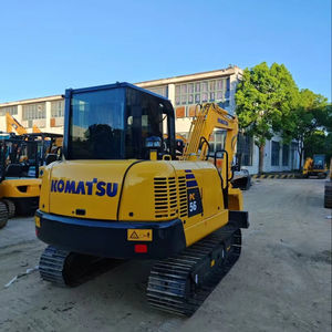 Mini excavadora de segunda mano PC56 original de Japón, los componentes principales incluyen bomba de caja de cambios de motor - Product Image 1