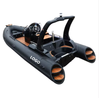 Bateau pneumatique rigide Zodiac PVC Hypalon de conception européenne 580 Sport avec certificat CE