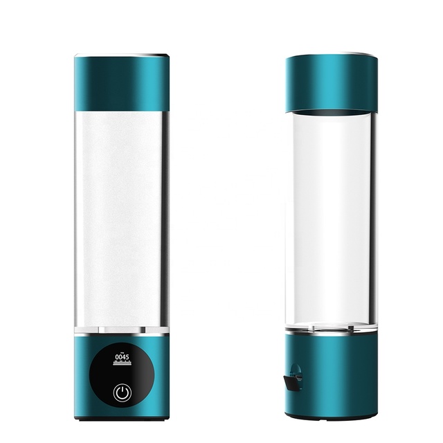 Best Hydrogen Water Bottle 1600 PPB 3000 PPB Electrolyzed Ionized Bottle Touch Screen Smart Hydrogen Water Cup