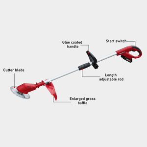 350W 21V sans fil Lithium désherbeur couleur personnalisée moteur brossé longueur réglable sans fil batterie débroussailleuse tondeuse - Product Image 1