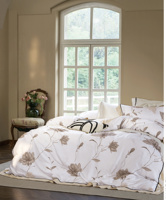 Ensemble de literie 4 pièces Opulent Lyocell-Draps imprimés ultra-doux, sensation de soie écologique, design exquis pour un confort de luxe
