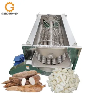 Machine à éplucher le manioc Goodway/2024 machine à casava à vendre à chaud/petit équipement d'épluchage du manioc