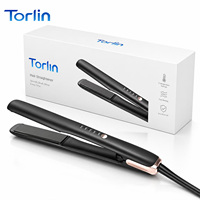 Catokan Rambut Listrik Torlin PTC dengan Kontrol Suhu 5 Tingkat 130-210C, Pencegah Bakar, Tanpa Panas Berlebih untuk Penggunaan Hotel