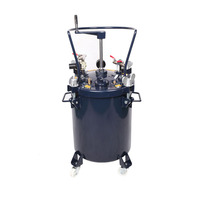 Réservoir de mélange automatique pneumatique en acier inoxydable haute performance de 20 L, pot à pression pour peinture et colle, longue durée de vie