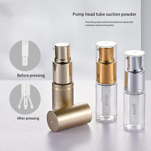 Pulverizador de polvo brillante de 30ml, dispensador de bomba de botella PET de polvo suelto para champú seco de polvo brillante - Product Image 5