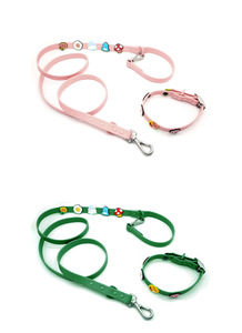 <span class=keywords><strong>2026</strong></span> Neues Maßgefertigtes Luxuriöses Langlebiges PVC-Silikon Wasserdichtes Verstellbares Hunde-Halsband und Leinenset DIY Großhandel - Product Image 5