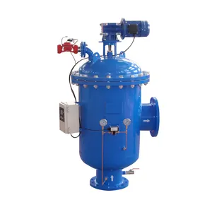 25-5000 um 15-1800 m3h Cartridge Filter Automatic Self Clean Back-flushing Backwash Filter for Petrochemical Industry