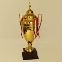 Conception de trophées personnalisés 69cm 60cm 56cm, Grandes coupes internationales en métal, Grandes coupes de football