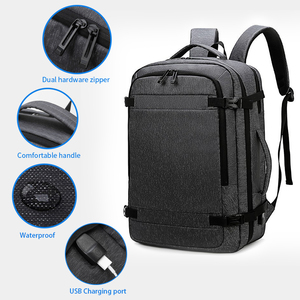 Fabrik Großhandel Premium benutzer definierte Logo wasserdicht Smart weiß Rucksack Leinwand <span class=keywords><strong>Kaukko</strong></span> Männer Reise Laptop Rucksack Rucksack Rucksäcke - Product Image 4