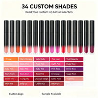 Gloss à lèvres mat personnalisé à logo, rouge à lèvres liquide velours haute pigmentation, longue tenue, anti-transfert, non desséchant – Meilleure vente