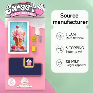 Prix de gros d'usine de distributeur automatique de crème glacée de robot intelligent de libre-service <span class=keywords><strong>commercial</strong></span> - Product Image 6