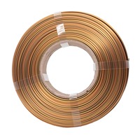 Filamen NEXTEC 3D PLA SILK WILD EMBER RAINBOW 1.75 MM 1kg(2.2lbs) Akurasi Dimensi +/-0.02mm Kualitas Cetak Terbaik
