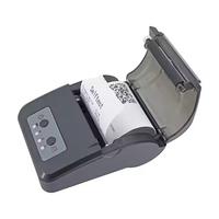 EDOO ED5803B Printer seluler nirkabel portabel, Printer genggam 58mm 2 inci Mini USB BT WIFI baterai 1800mAh