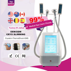 Cryoslimming cryoskin Giảm béo máy lipolysis 4.0 đóng băng EMS Cryo nhiệt t sốc criolipolisis vẻ đẹp máy cryotherapy