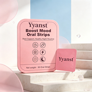 Tiras Orales para Mejorar el Estado de Ánimo, 30 Unidades, a Base de Plantas, Aptas para Veganos, Apoyo para el Descanso, Relajación, Alivio del Estrés, Rutina Nocturna Saludable, OEM/ODM - Product Image 4