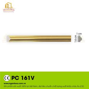 Moldura de Pared de PS con Aspecto de Madera, Resistente al Agua, Precio de Fábrica |   Moldura Decorativa de Poliestireno para Paredes Interiores PC161 - Product Image 6