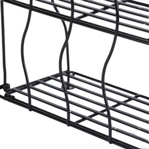 Estante de ducha independiente de Metal para baño montado en la pared, de doble nivel soporte de almacenamiento, organizador, estante de ducha para Baño - Product Image 3