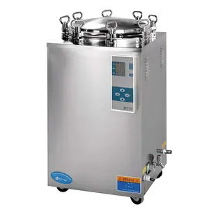 Sterilizzatore ad alta temperatura chirurgico automatico dell'<span class=keywords><strong>autoclave</strong></span> del vapore di pressione verticale da 100 litri da vendere - Product Image 1