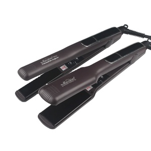 <span class=keywords><strong>Lisseur</strong></span> électrique HW-9925 avec écran LCD numérique, revêtement céramique, <span class=keywords><strong>protection</strong></span> anti-chauffage automatique 130-230V, 65W, rotation à 360° - Product Image 1