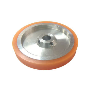 Heavy Duty PU/Borracha/Silicone Revestido Rodas Shore 80A + Multi-Color Vermelho Amarelo Azul Alumínio Núcleo PU Rodas - Product Image 6