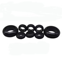 Anneaux de protection de câble ronds personnalisés de 10 mm, œillets en caoutchouc imperméables pour fils