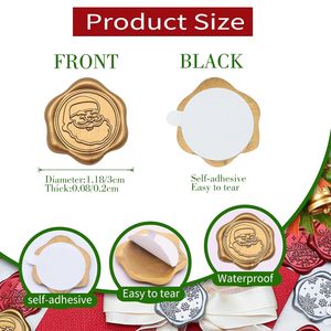 Adesivi Personalizzati all'Ingrosso, Sigilli in Cera con Design Personalizzato, Adesivi Ecologici per Sigilli in Cera per Inviti di Nozze - Product Image 3