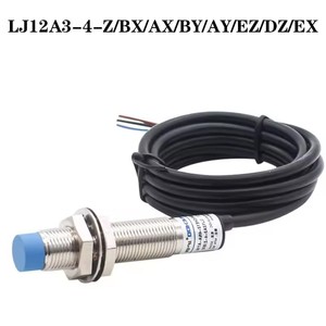Sensor de proximidad inductivo LJ12A3-4-Z/BX/BY, <span class=keywords><strong>AX</strong></span>/<span class=keywords><strong>AY</strong></span>/CX/EX/DX/CY/EZ/DZ, PNP/NPN, NO/NC, distancia de detección de 4 mm, cable de 1,2 m - Product Image 1