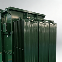 Transformateur triphasé monté sur socle 13,2 kV 480 V 225 kVA 250 kVA immergé dans l'huile, norme ANSI IEEE, transformateur de distribution extérieur