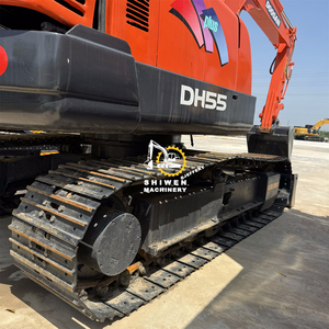 รถขุดขนาดเล็กมือสอง Doosan รุ่น DH55 ราคาถูก พร้อมบุ้งกี๋ใหม่ รถขุดตีนตะขาบมือสอง DH55 DH60 DH70 พร้อมใบรับรอง CE EPA - Product Image 6