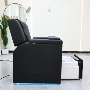 Chaise de pédicure de luxe en promotion pour salons de manucure, mobilier de salon automatique avec réglage de canapé massant à 180 degrés pour spa des pieds - Product Image 5