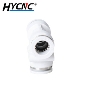 Đầu Nối Nhanh Khí Nén PE Đầu Nối Ống Khí Khớp Chữ T Phụ Kiện Xi Lanh - Product Image 3