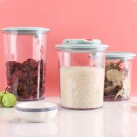 Ensemble de contenants alimentaires sous vide écologiques USB - Sans BPA, ABS, préservateur de fraîcheur automatique, design détachable, capacité de 1 à 3 L