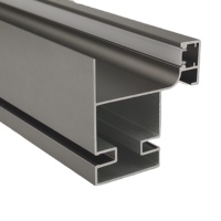 Profilé en alliage d'aluminium de la série High Modern Led 6000, surface anodisée T5 durable, moulure d'angle de plafond de qualité supérieure, éclairage LED 3500K