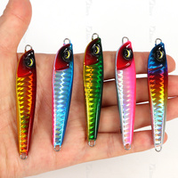 Tolure 30g/40g/60g Jig métallique japonais en papier laser pour la pêche, leurre de jigging à lancer lent, jig en plomb, Swim Bait