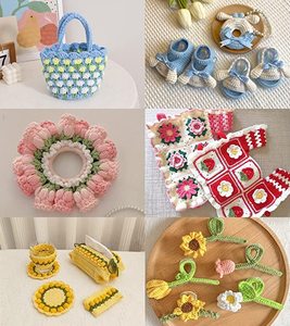 Charmkey <strong>Beginners</strong> Adult Handmade DIY <strong>Crochet</strong> <strong>Kits</strong> for Children - Product Image 3